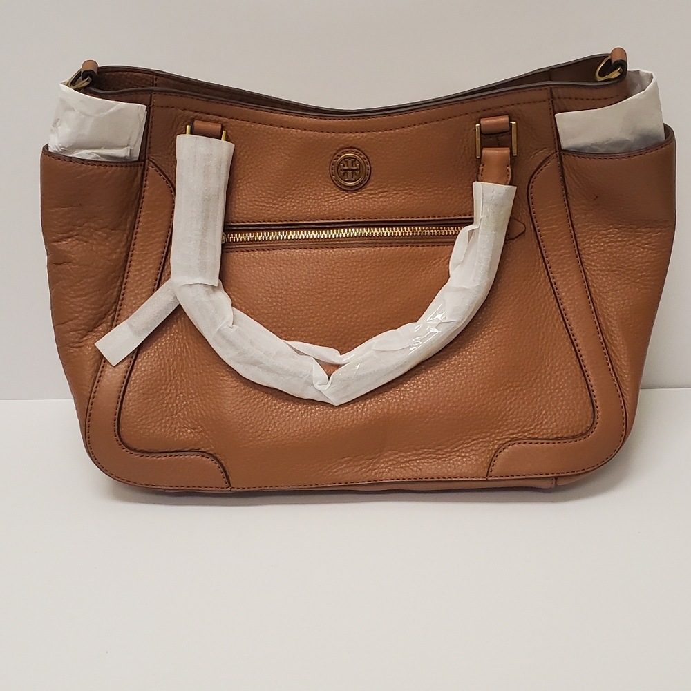 Brown Tory Burch Brown Leather Bag